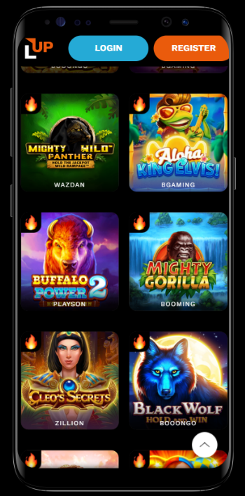 LevelUp Online Casino App