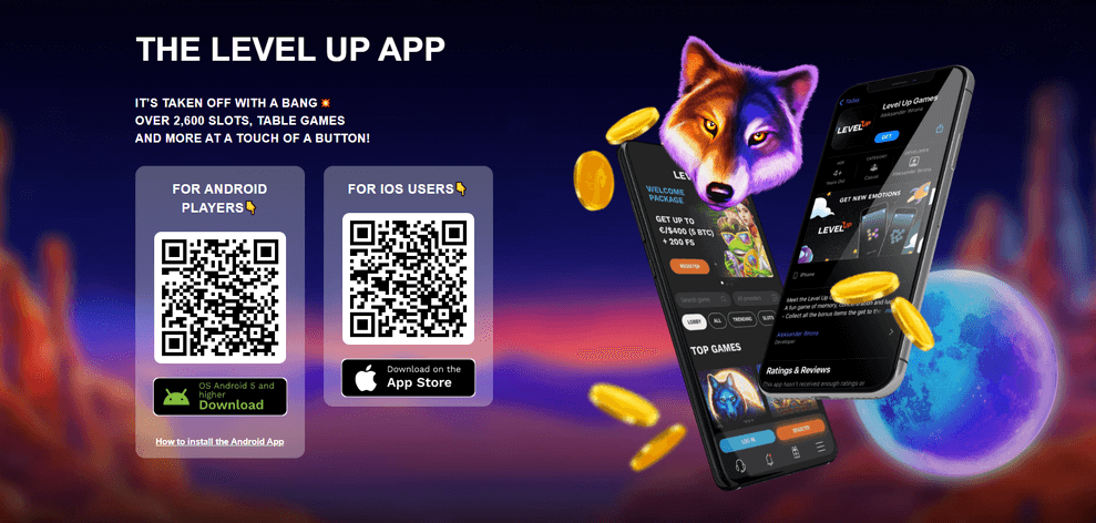 LevelUp Casino App